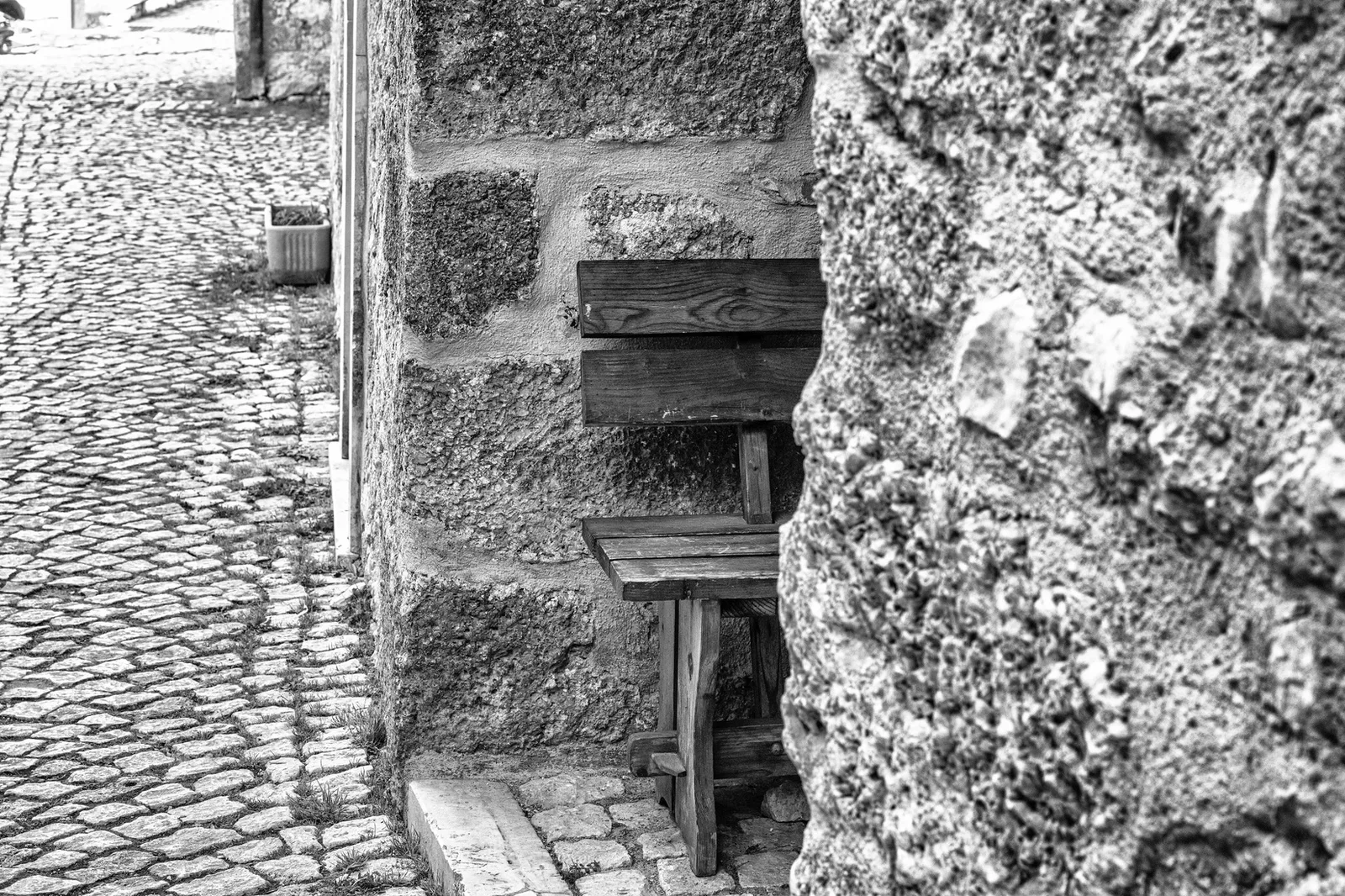 Muro e pietra — dettaglio