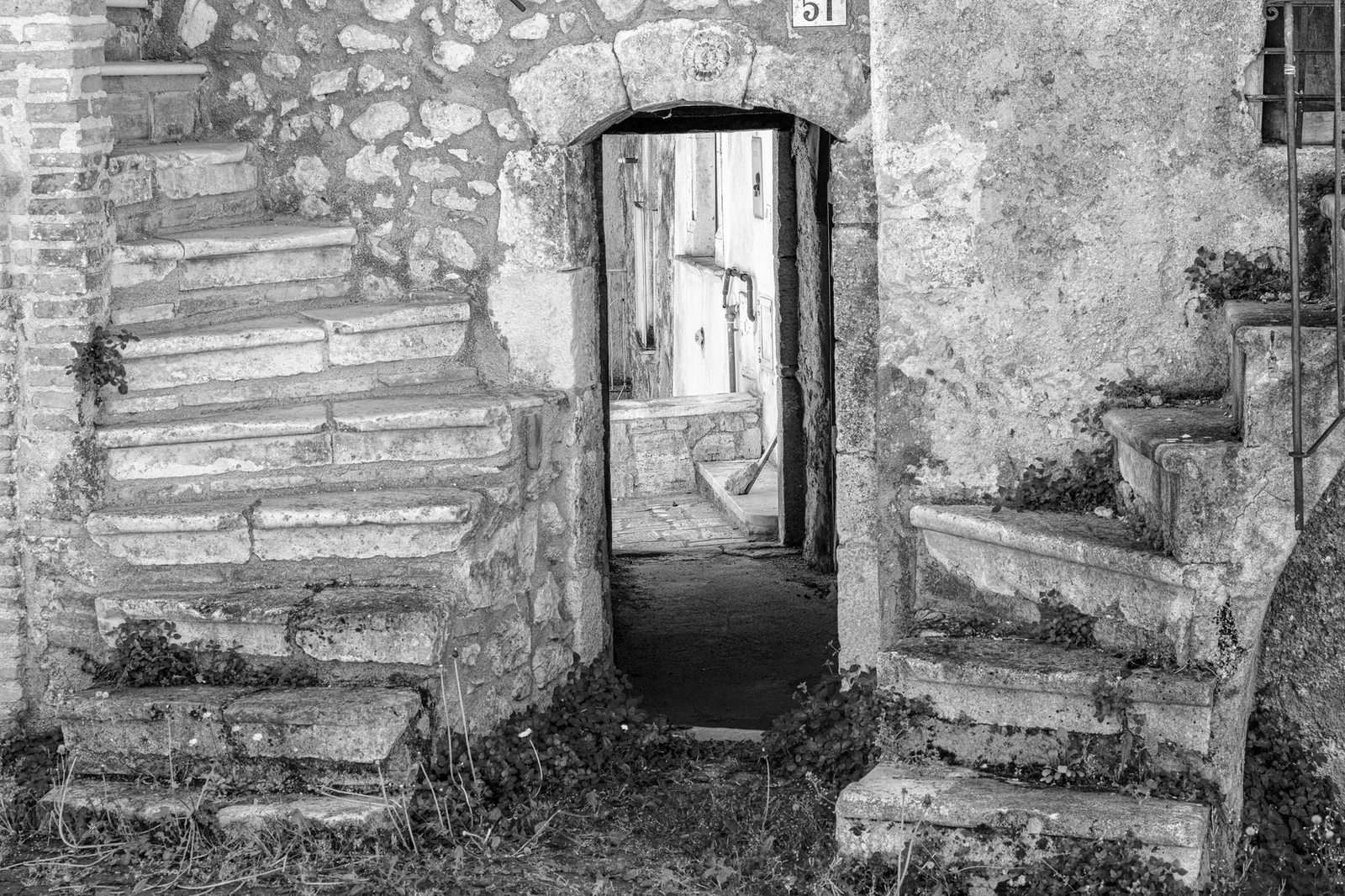 Scale e porta — ingresso