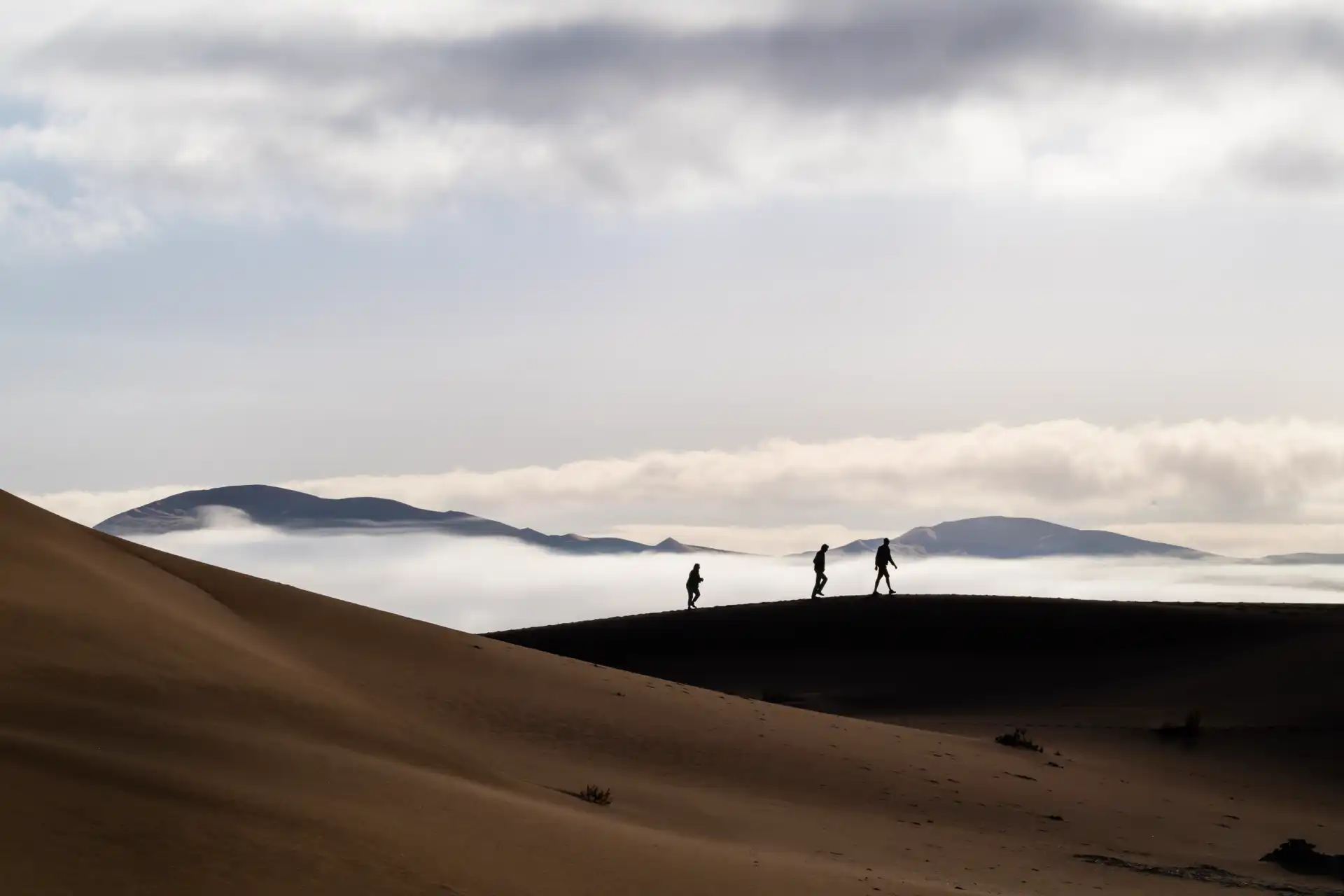 Backstage nel deserto