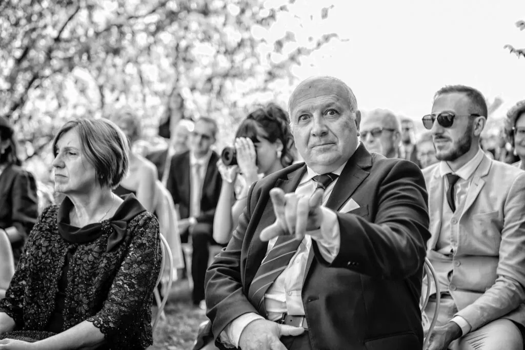 Momenti divertenti del matrimonio all'Antico Borgo di Monchiero