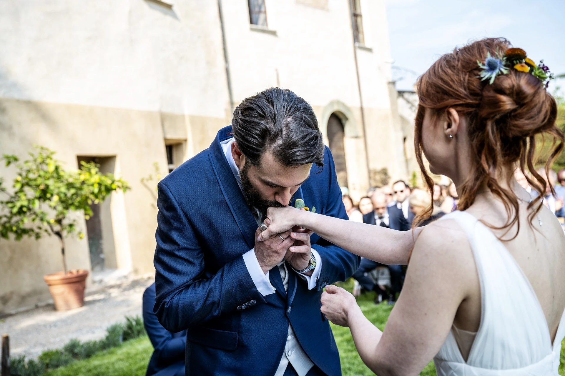 Cerimonia matrimonio reportage naturale Cumiana