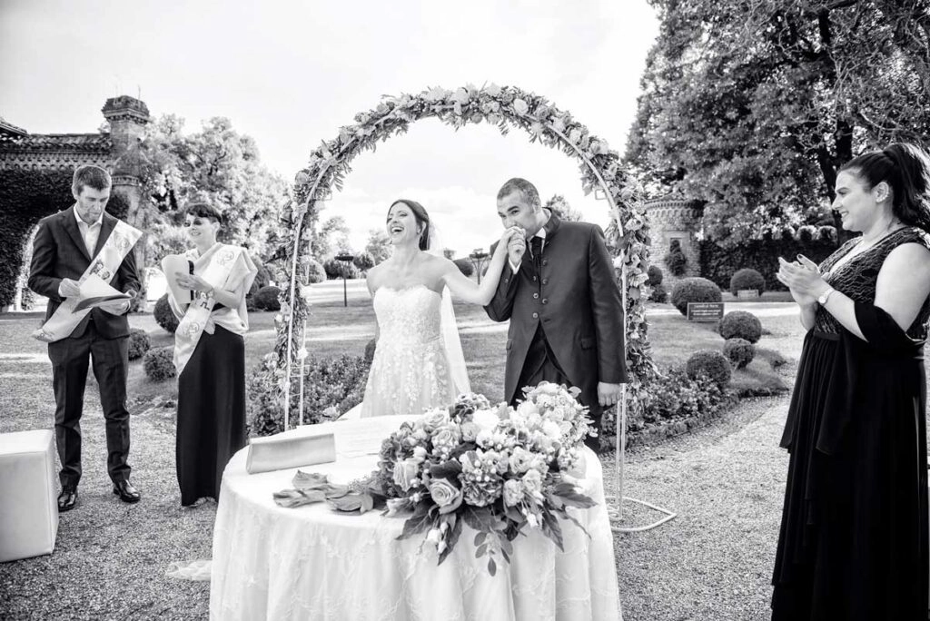 Cerimonia di matrimonio al Castello di Marne, Bergamo