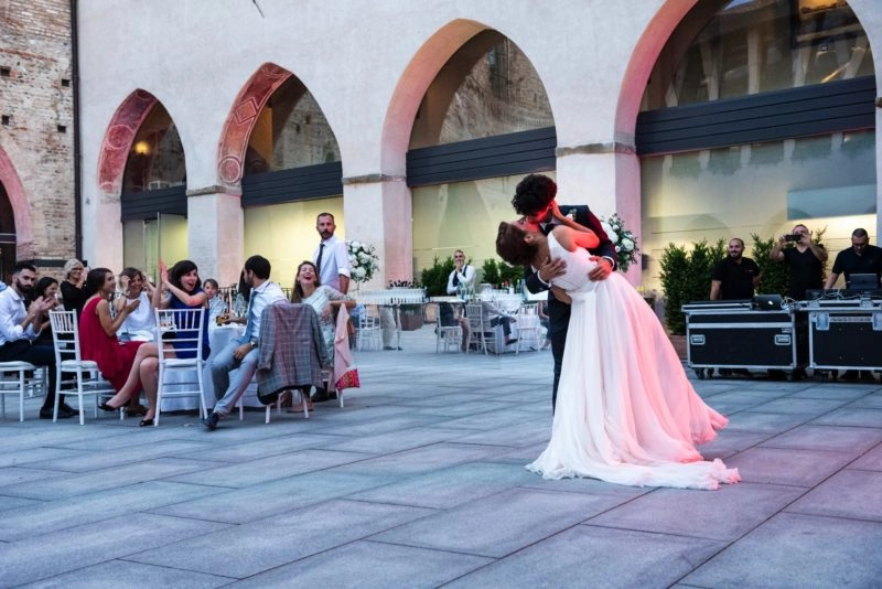 Ballo degli sposi, reportage matrimonio Castello Visconteo