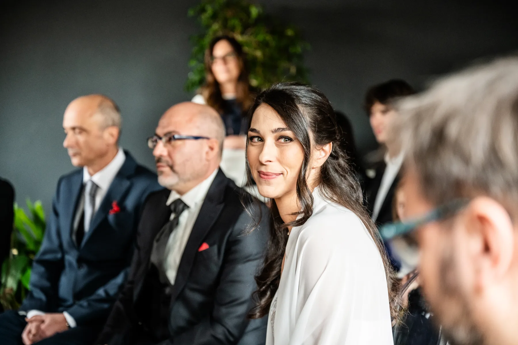 Famiglia e ospiti, matrimonio alla Maison Verte, Cantalupa