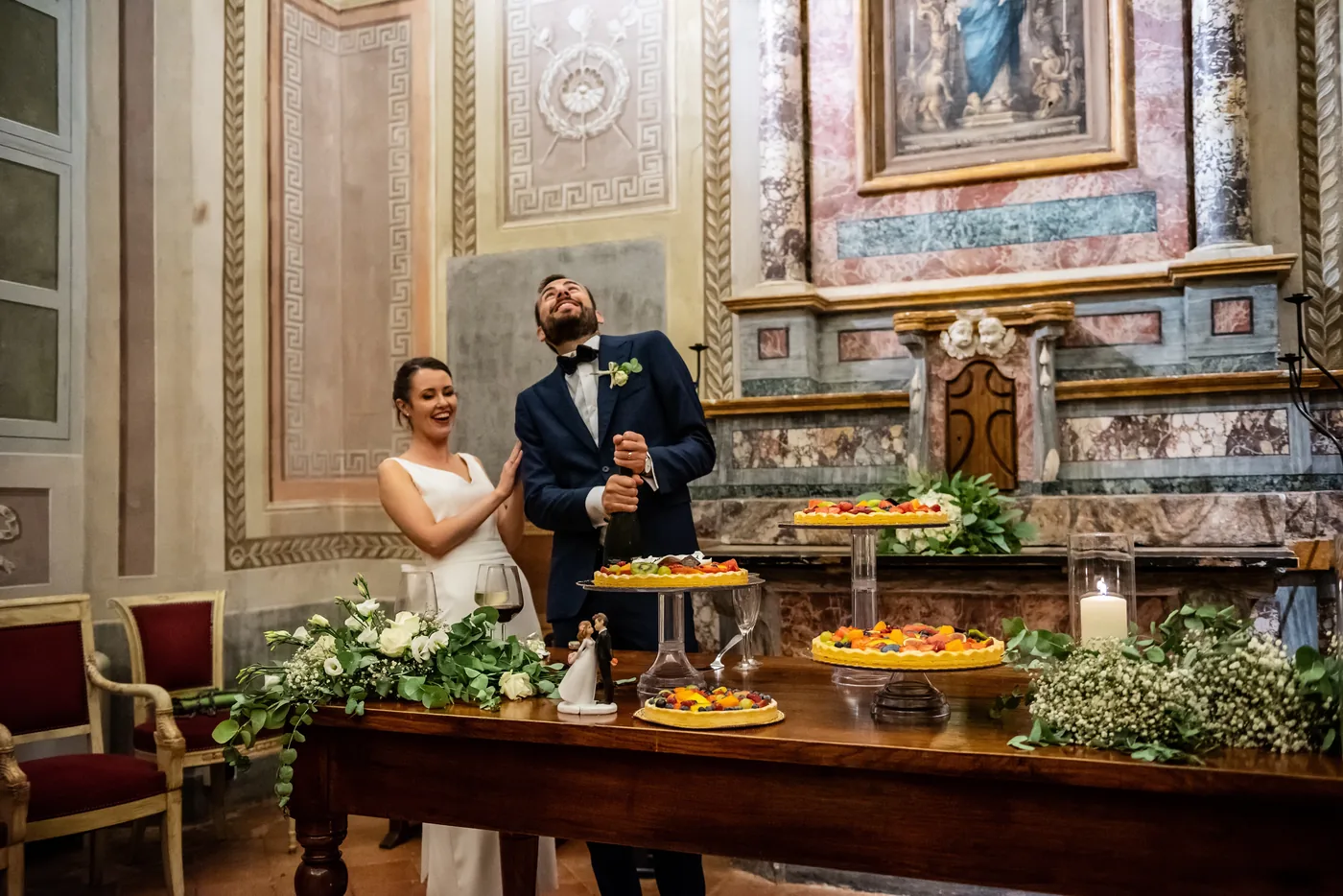 Cerimonia civile al castello, Grinzane Cavour, Langhe