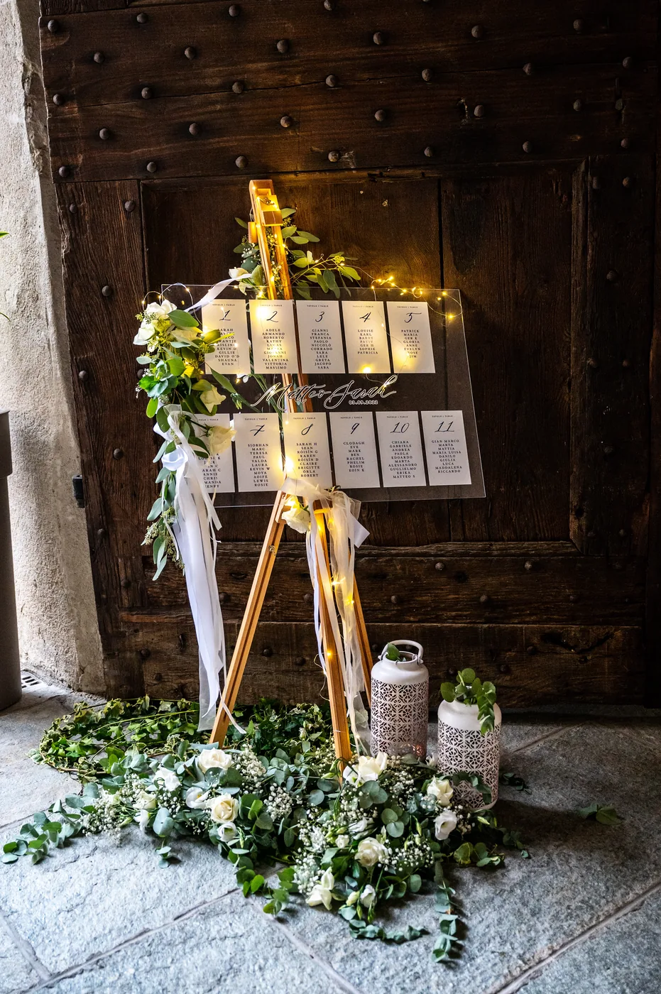 Tableau de mariage, dettaglio, matrimonio Castello di Grinzane Cavour Langhe