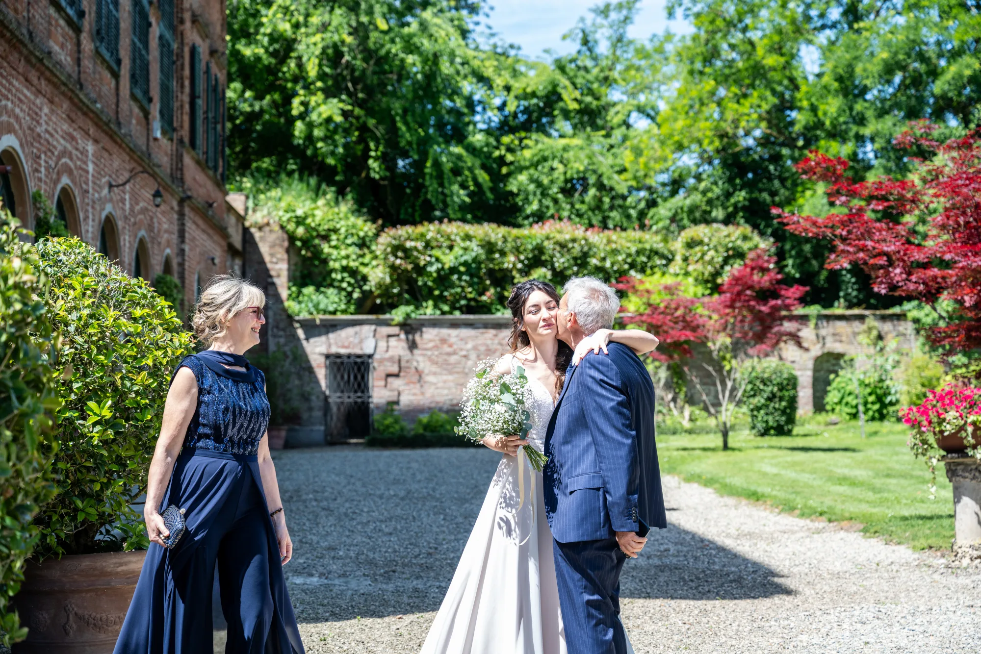 Sposa nel parco ottocentesco di La Scrivana, Alessandria