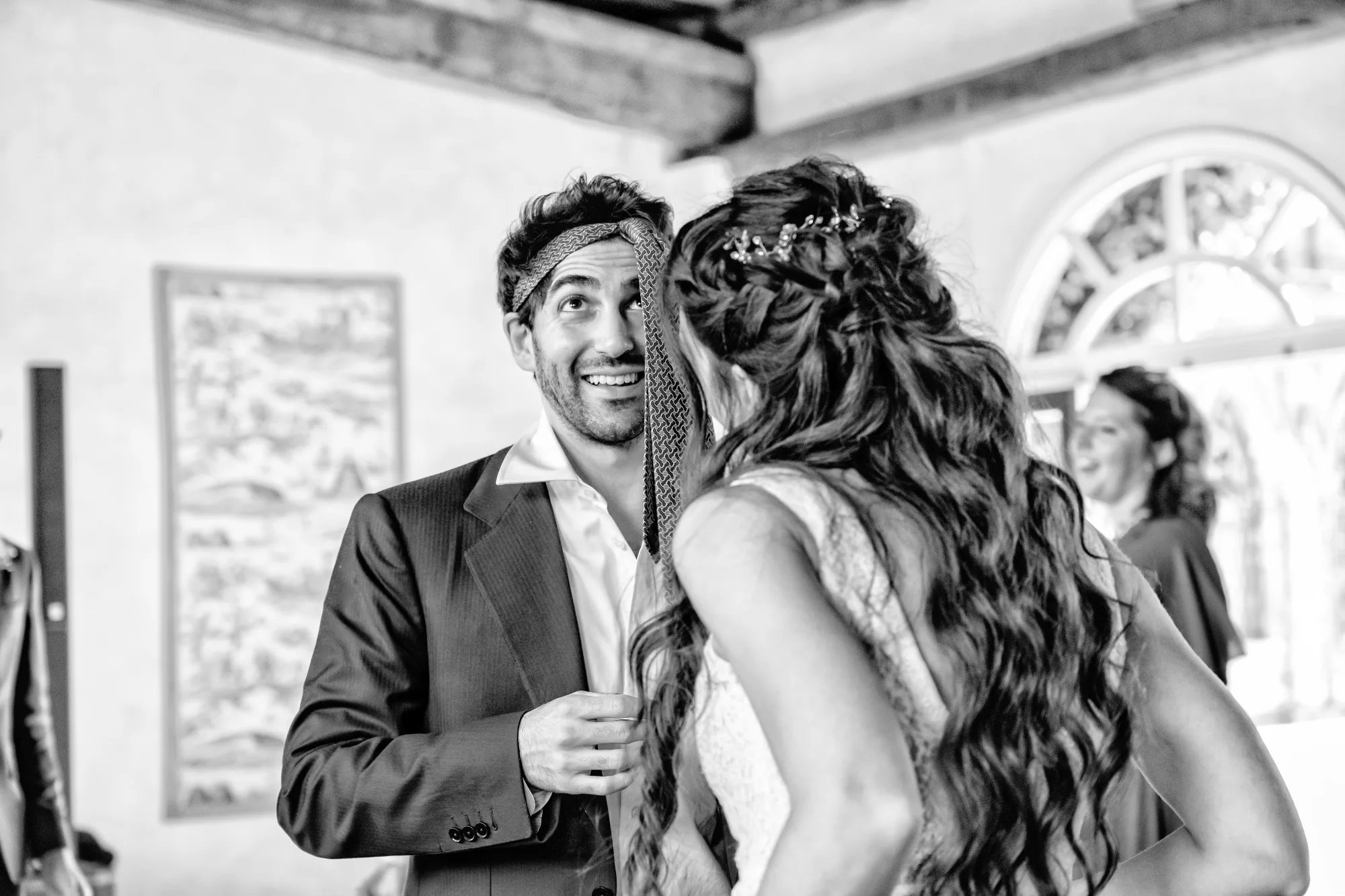 La complicità degli sposi, matrimonio a La Scrivana