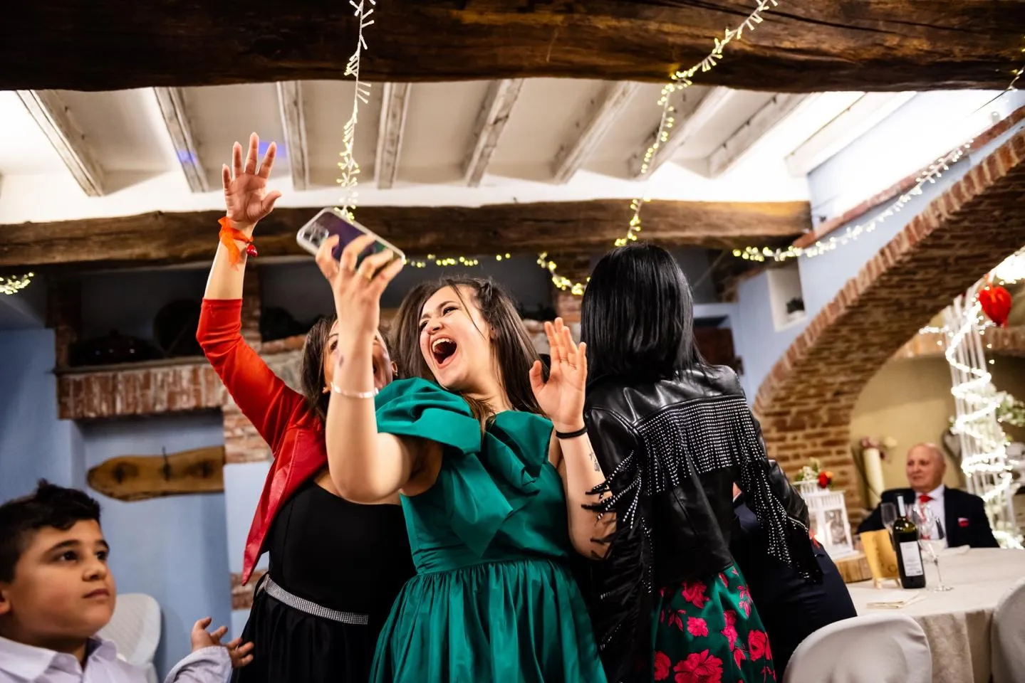 Festa di matrimonio nel giardino de La Vià a Cavour