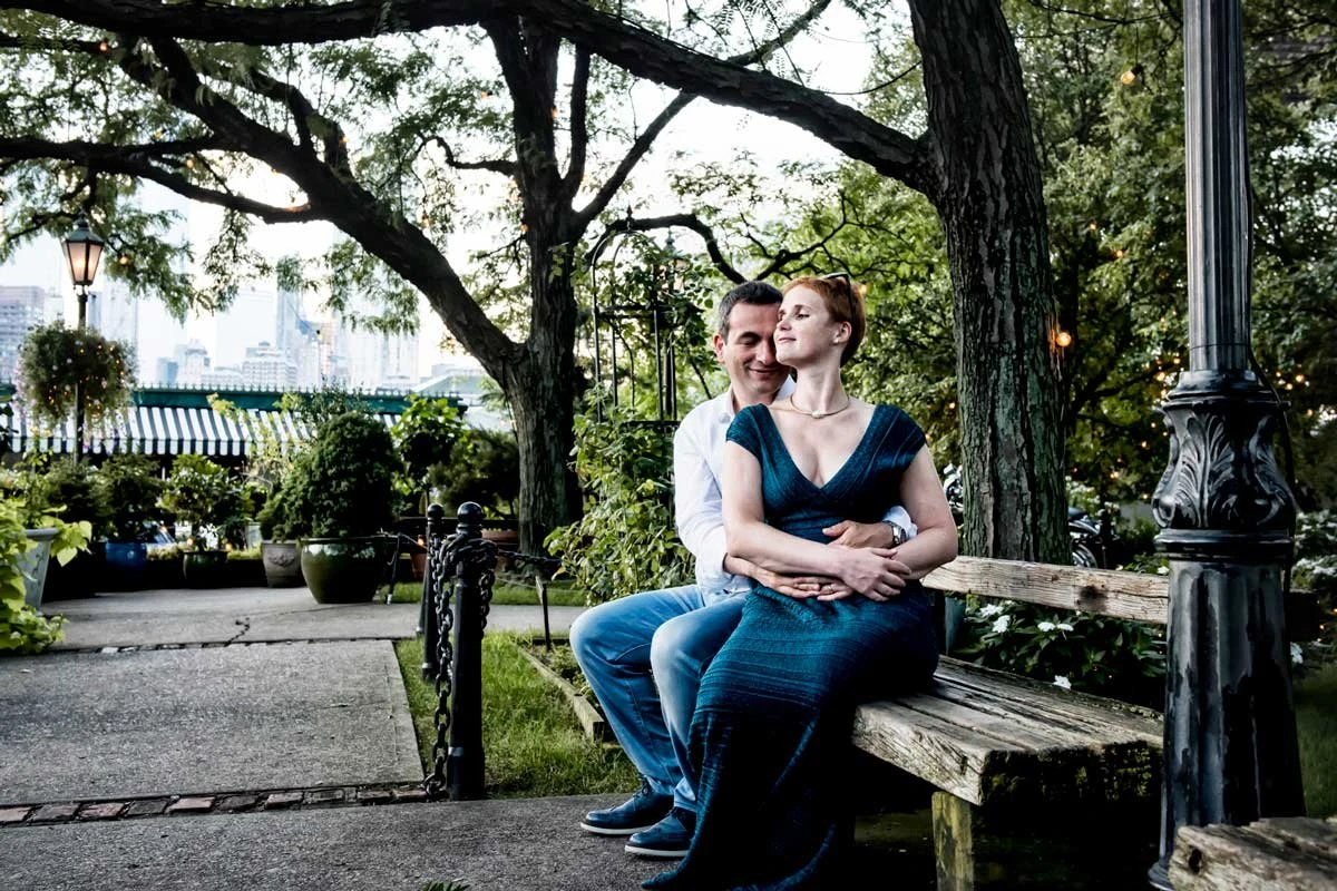 Ritratto sposi Brooklyn destination wedding