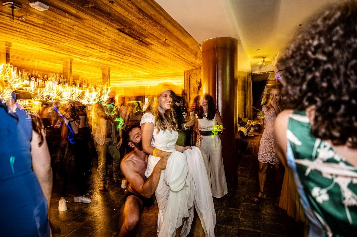 Festa scatenata — matrimonio in montagna Bardonecchia