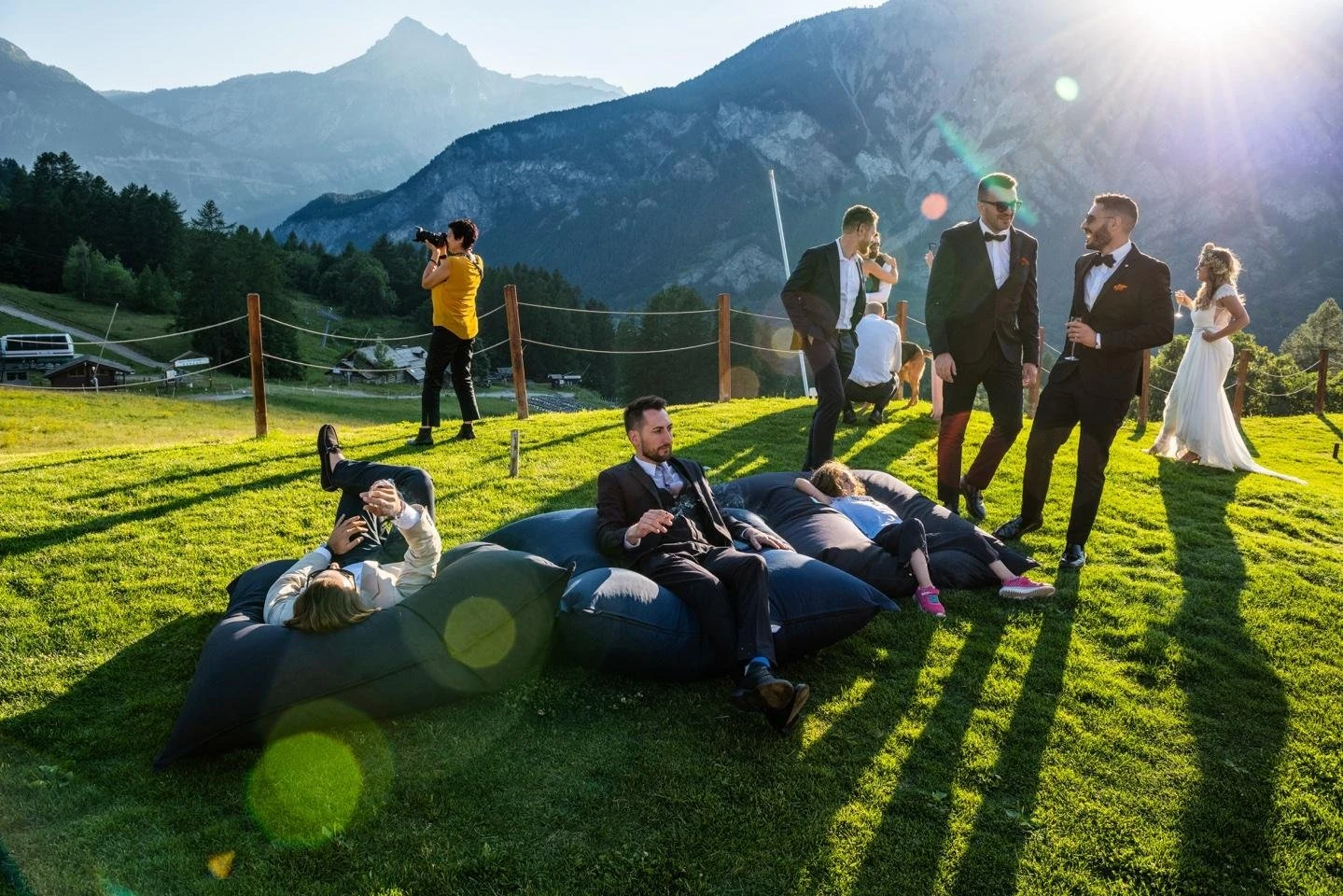 Festa di matrimonio in montagna — Bardonecchia Piemonte
