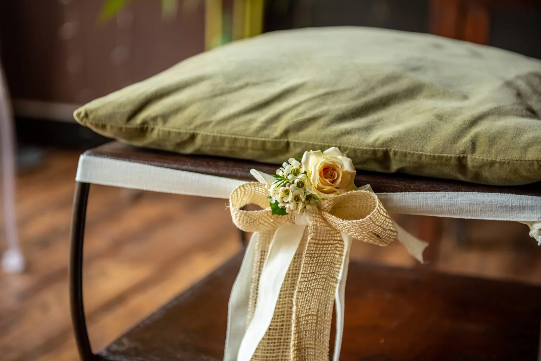 Un dettaglio del matrimonio alla Maison Verte