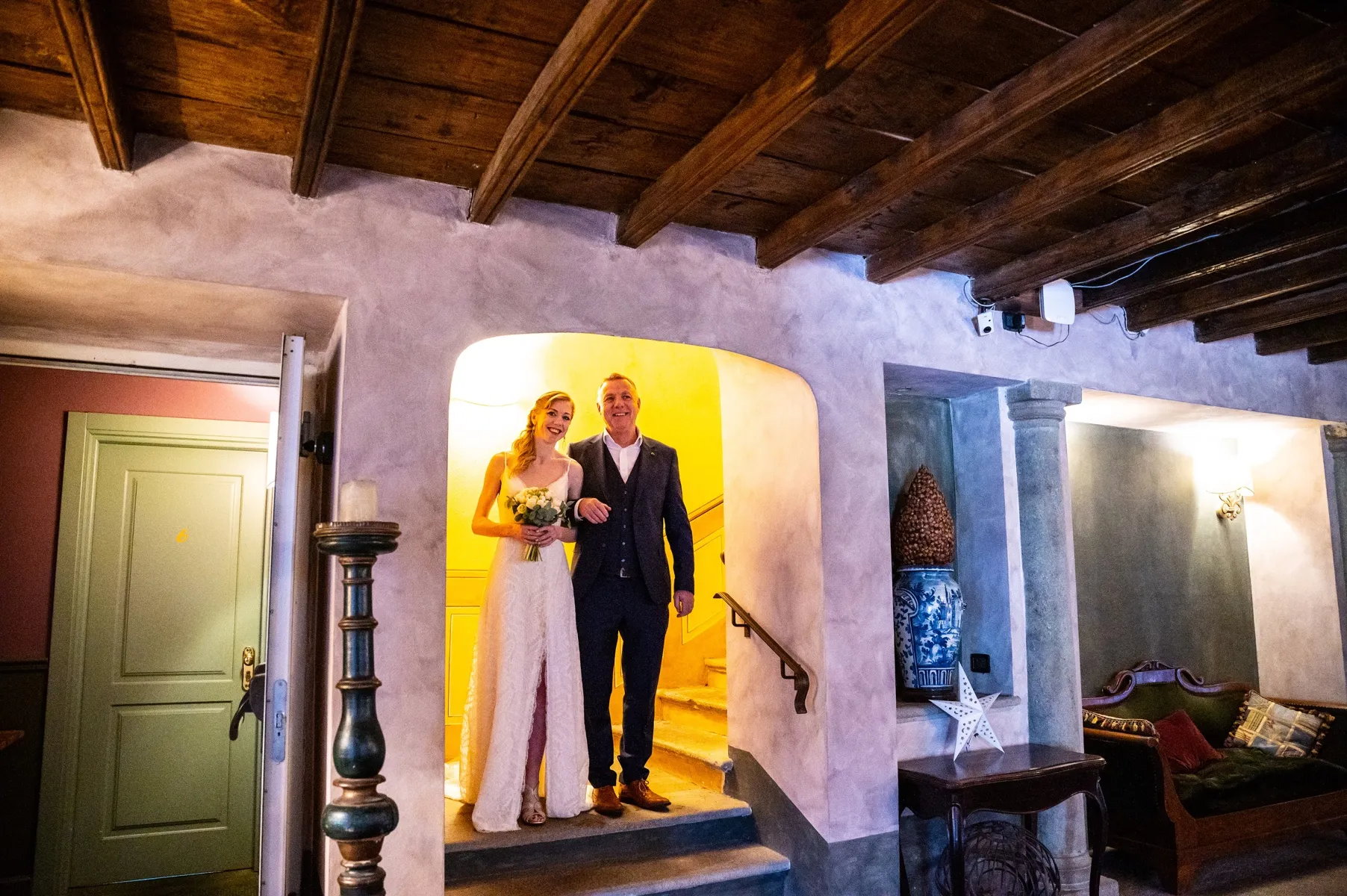 Ritratto della sposa alla Locanda della Maison Verte