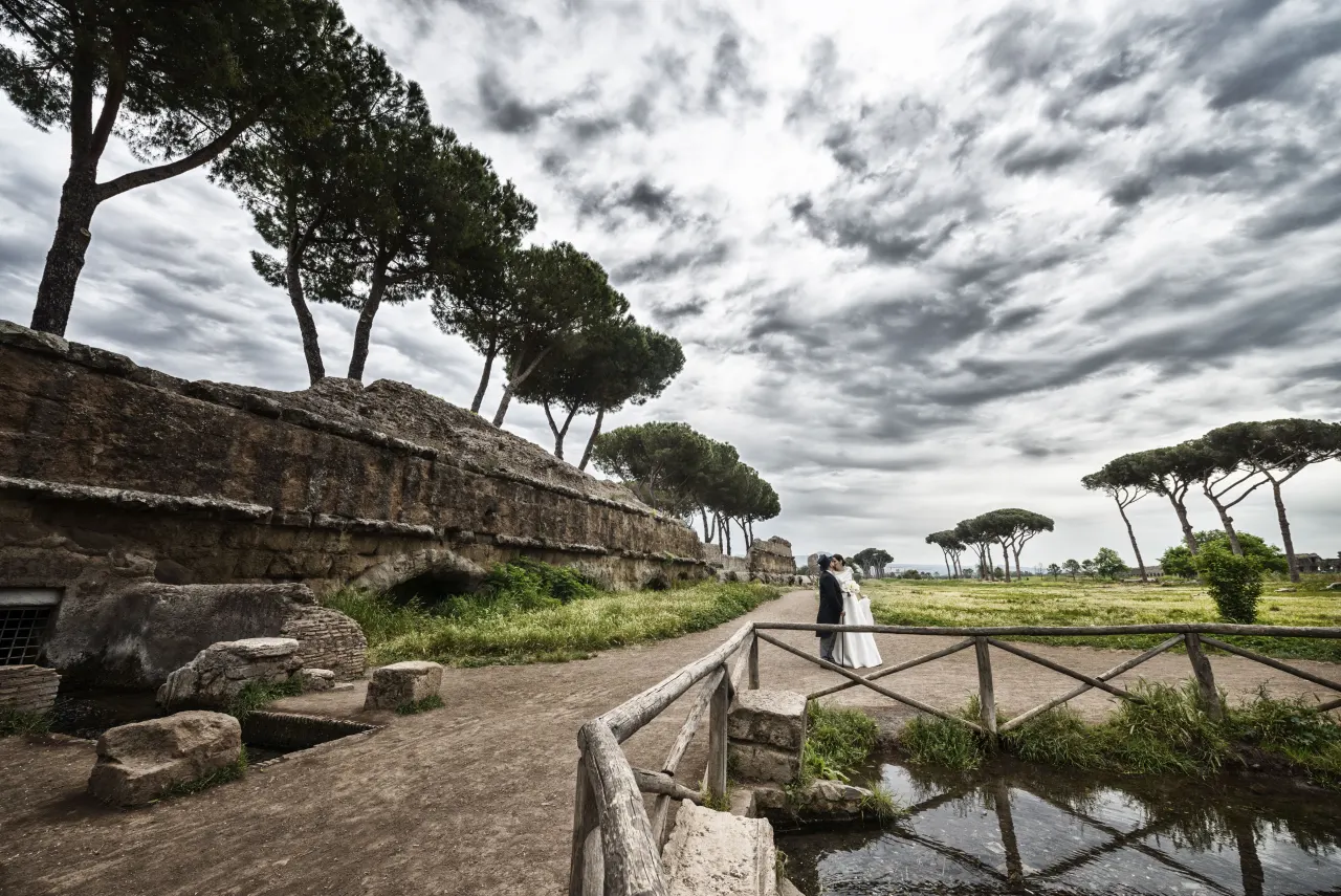 Matrimonio a Roma al Parco degli Acquedotti, la festa