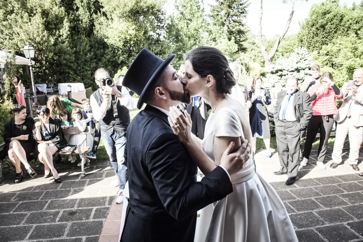 Matrimonio a Roma al Parco degli Acquedotti, un momento della cerimonia