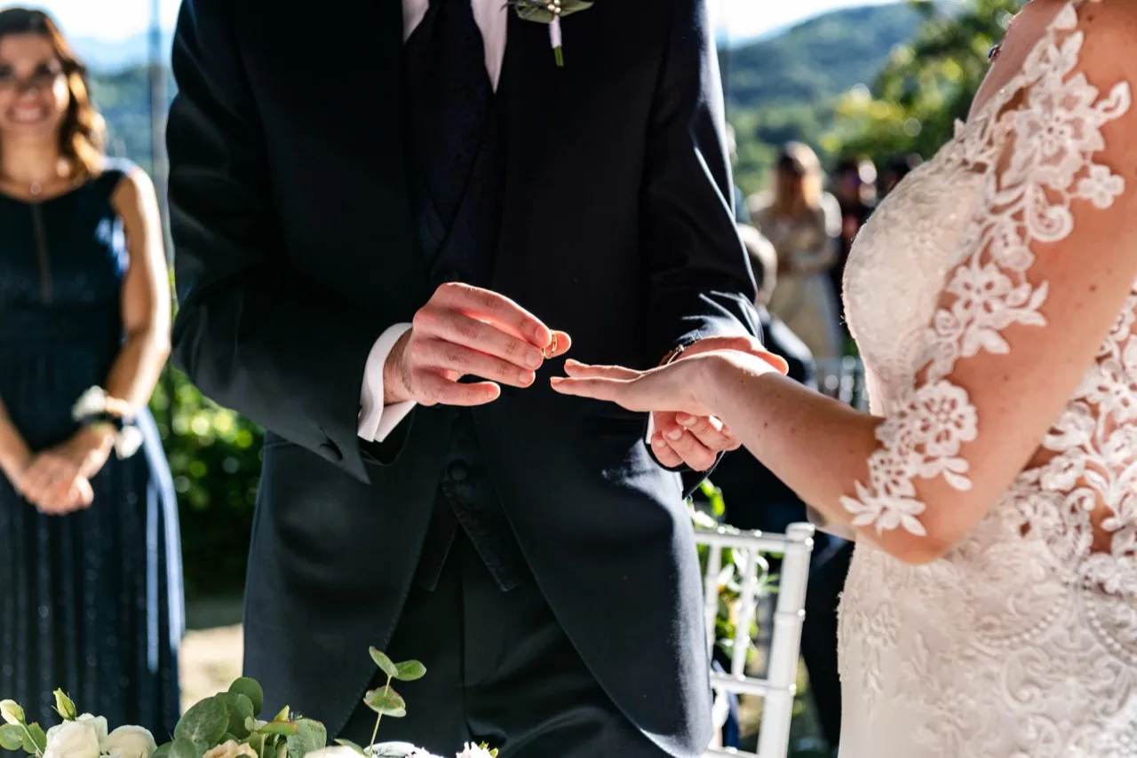 Matrimonio Tenuta Suffolk Pinerolo — dettaglio