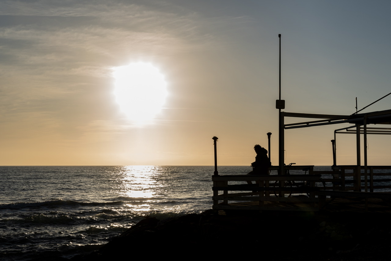 Lettura fotografica tramonto